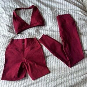 NWOT CSB 3-piece serenity set, S